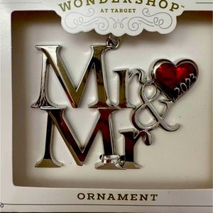 Target Mr. & Mr. 2023 Cheistmas Ornament